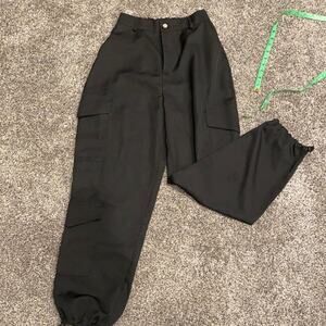 Black Utility pants
